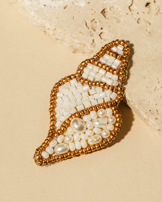 Conch Brooch