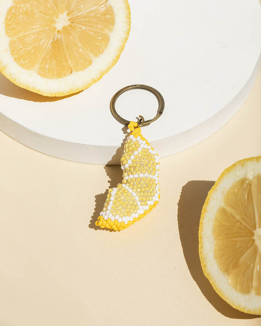 Lemon Keychain