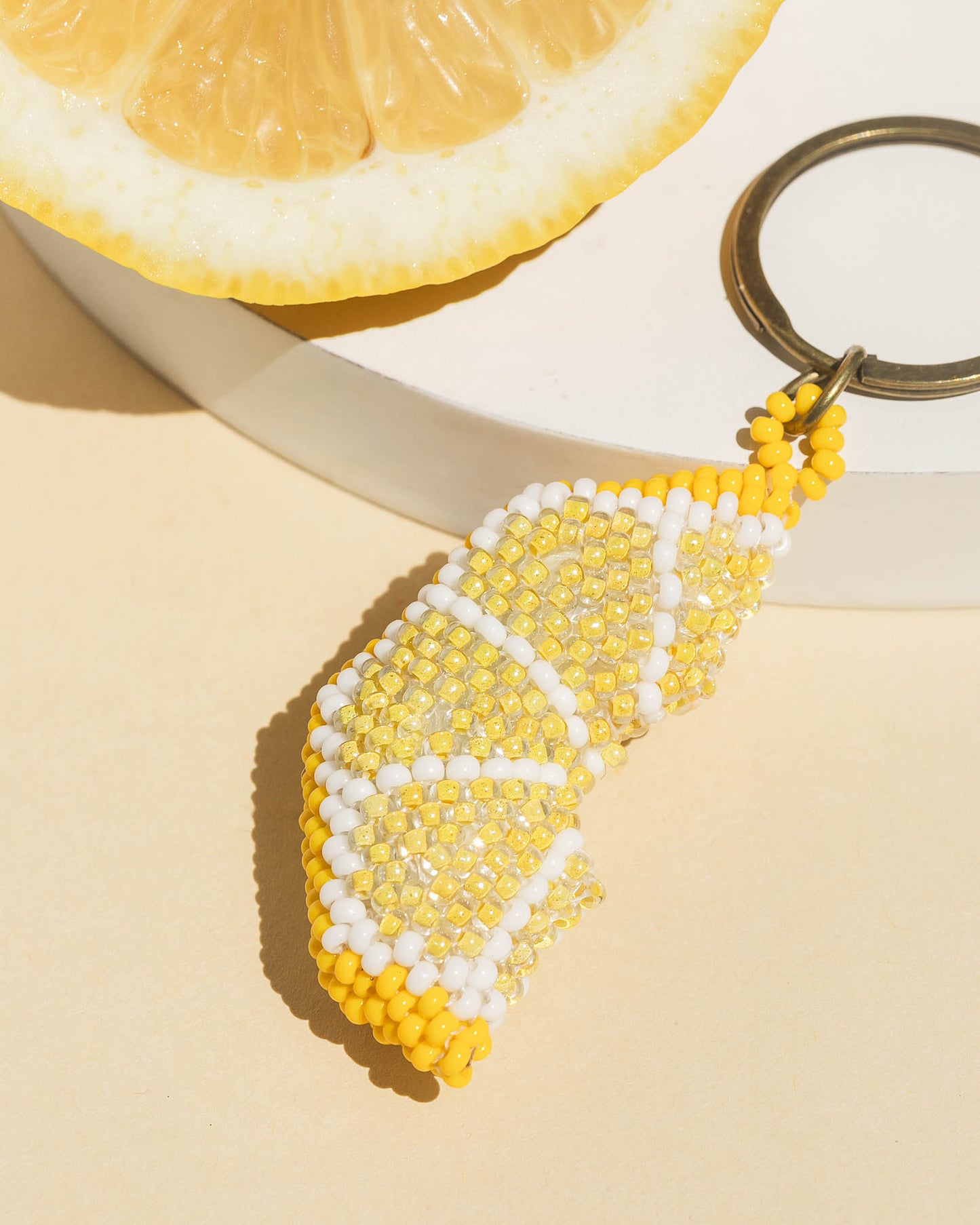 Lemon Keychain