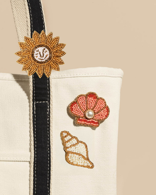 Sun & Sea Brooch Set