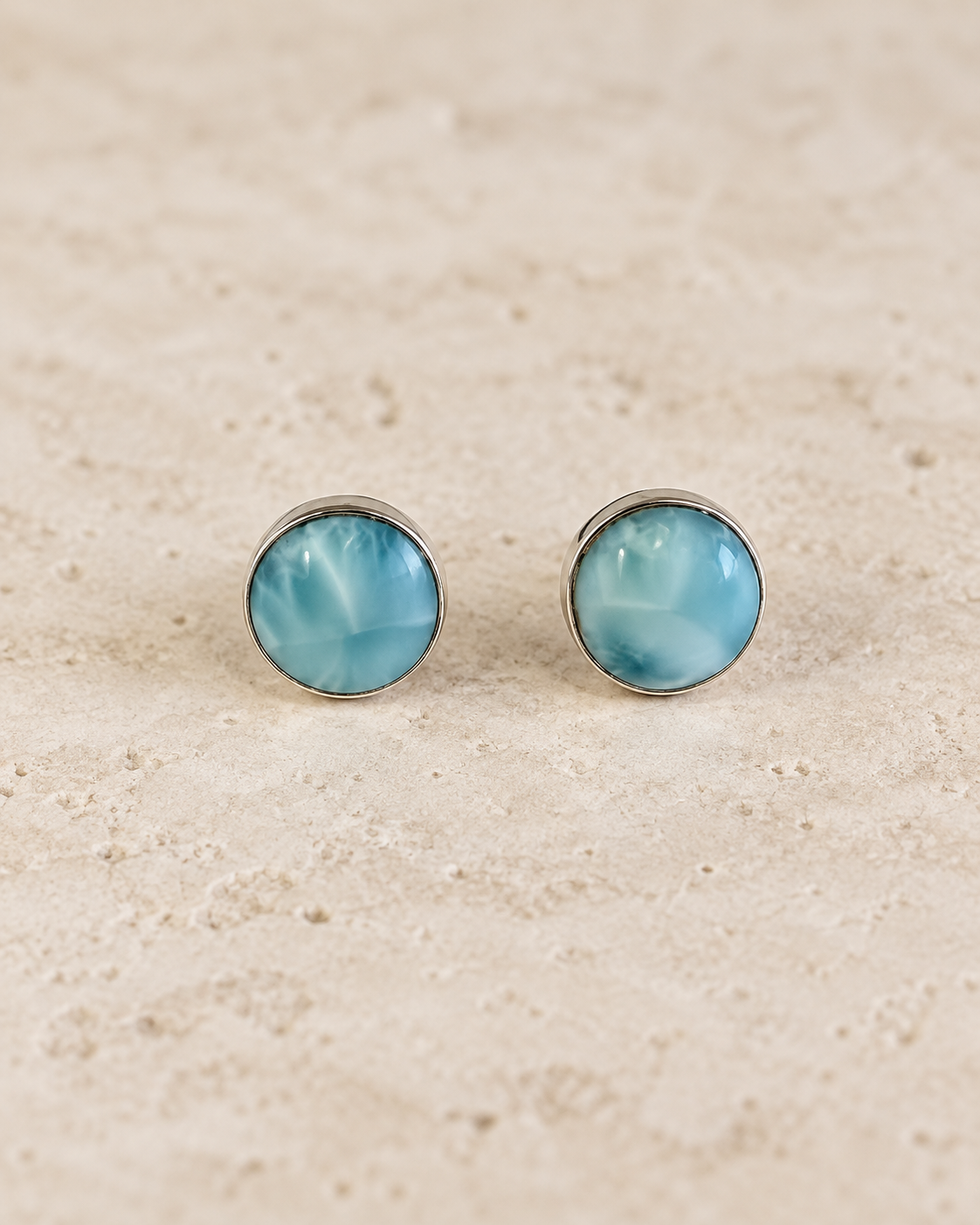 Larimar Studs