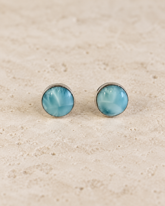 Larimar Studs