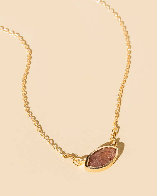 Cherry Marquise Necklace