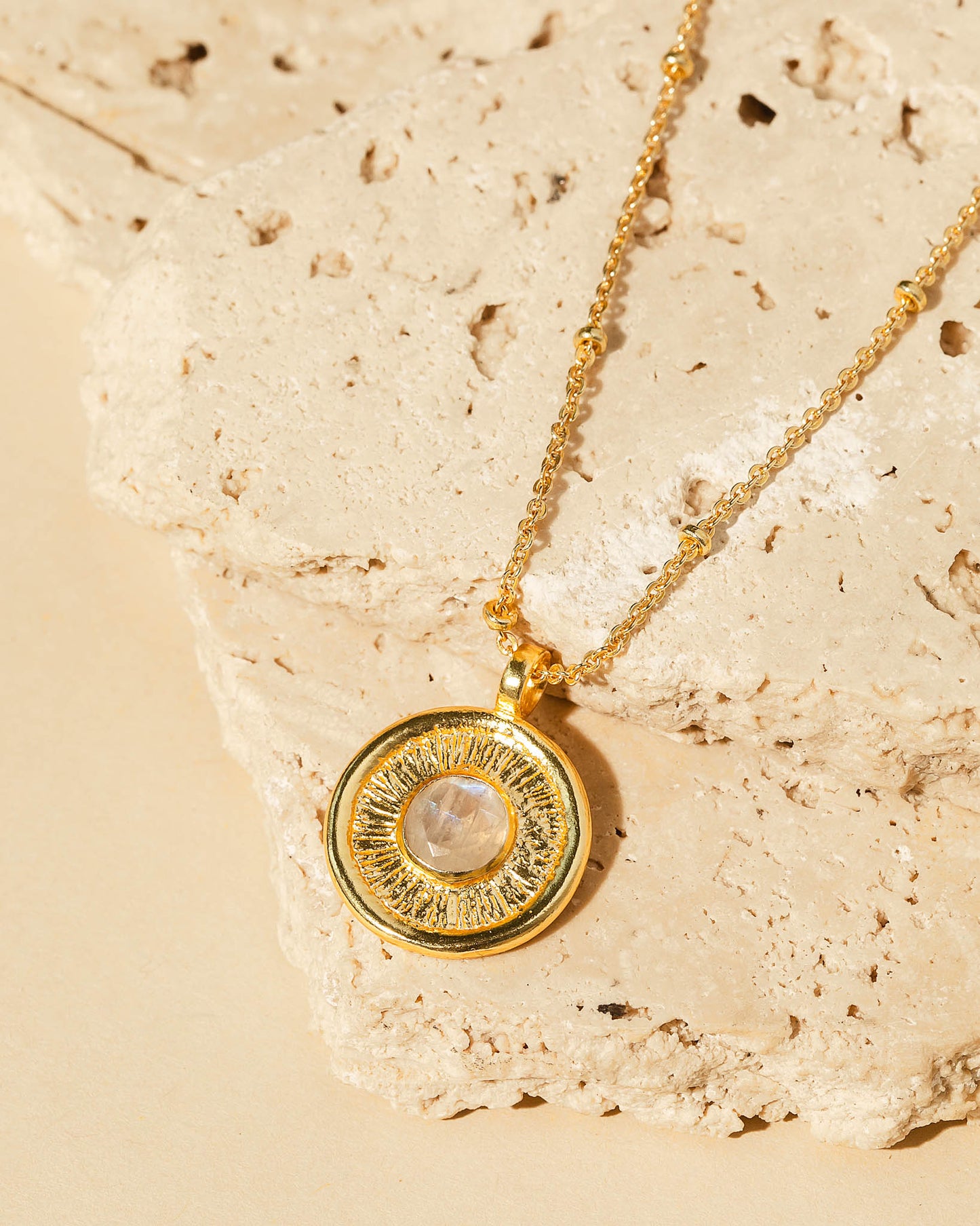 Moonrise Necklace - Gold