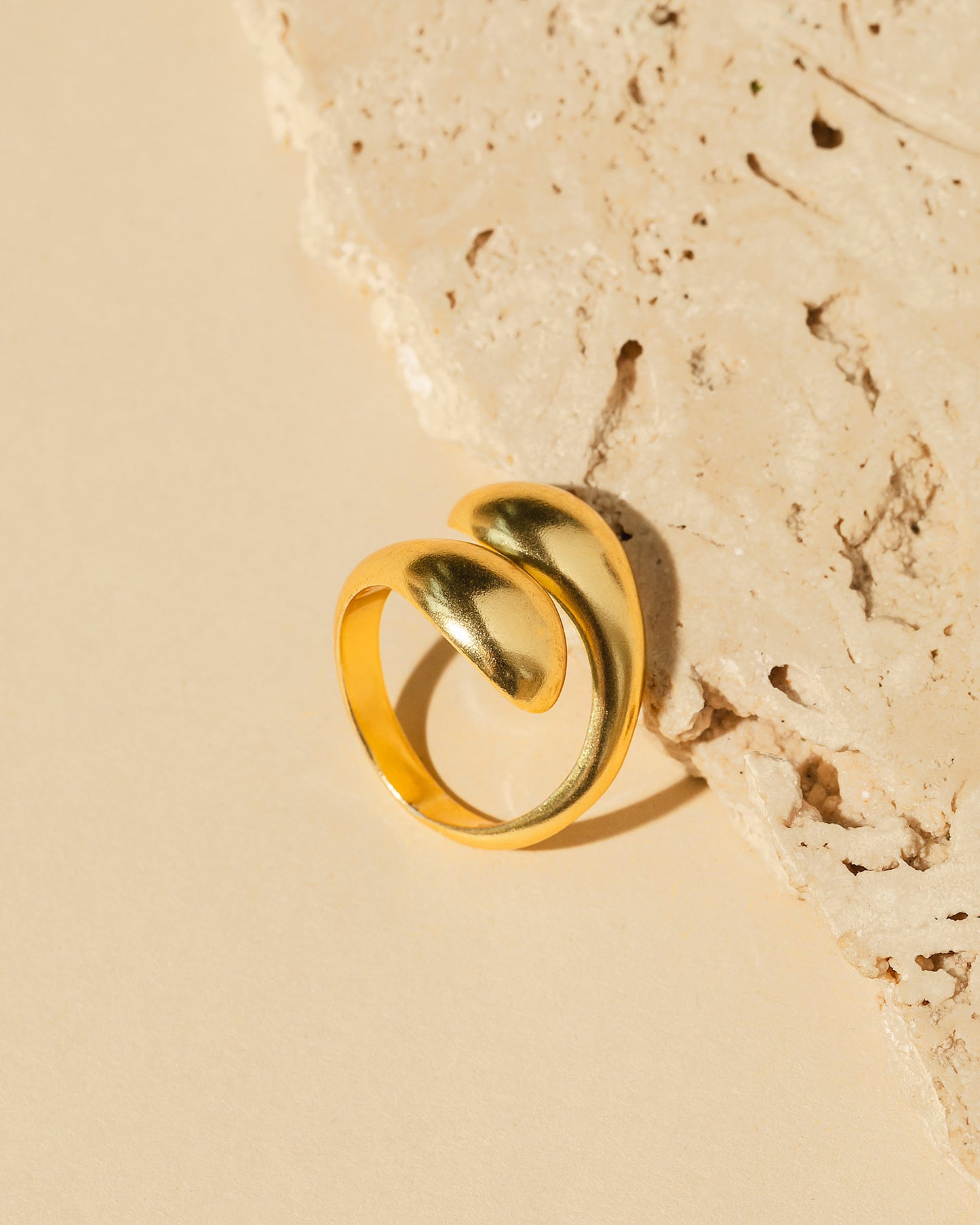 Semi-Dome Ring - Gold