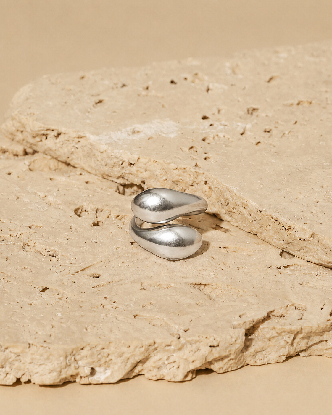 Semi-Dome Ring - Silver