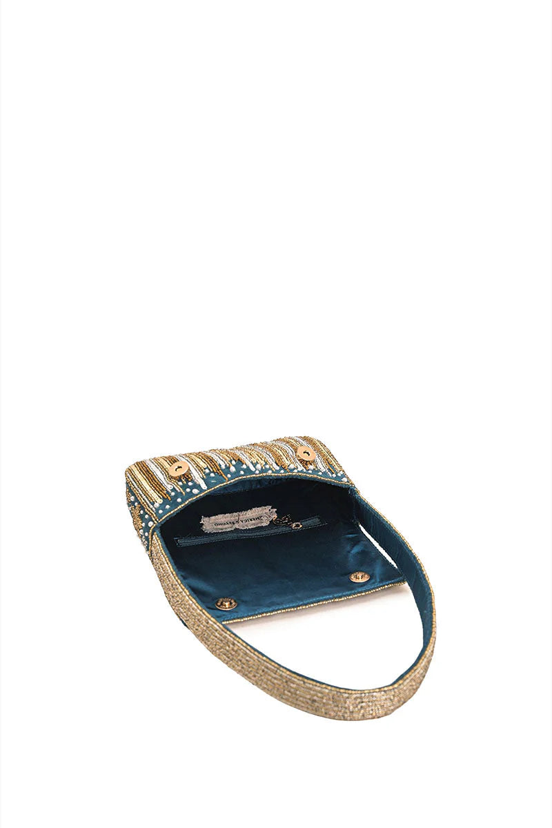 Star Beaded Party Shoulder Bag