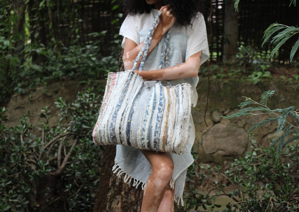 Fasika Upcycled Ethiopian Cotton Bag