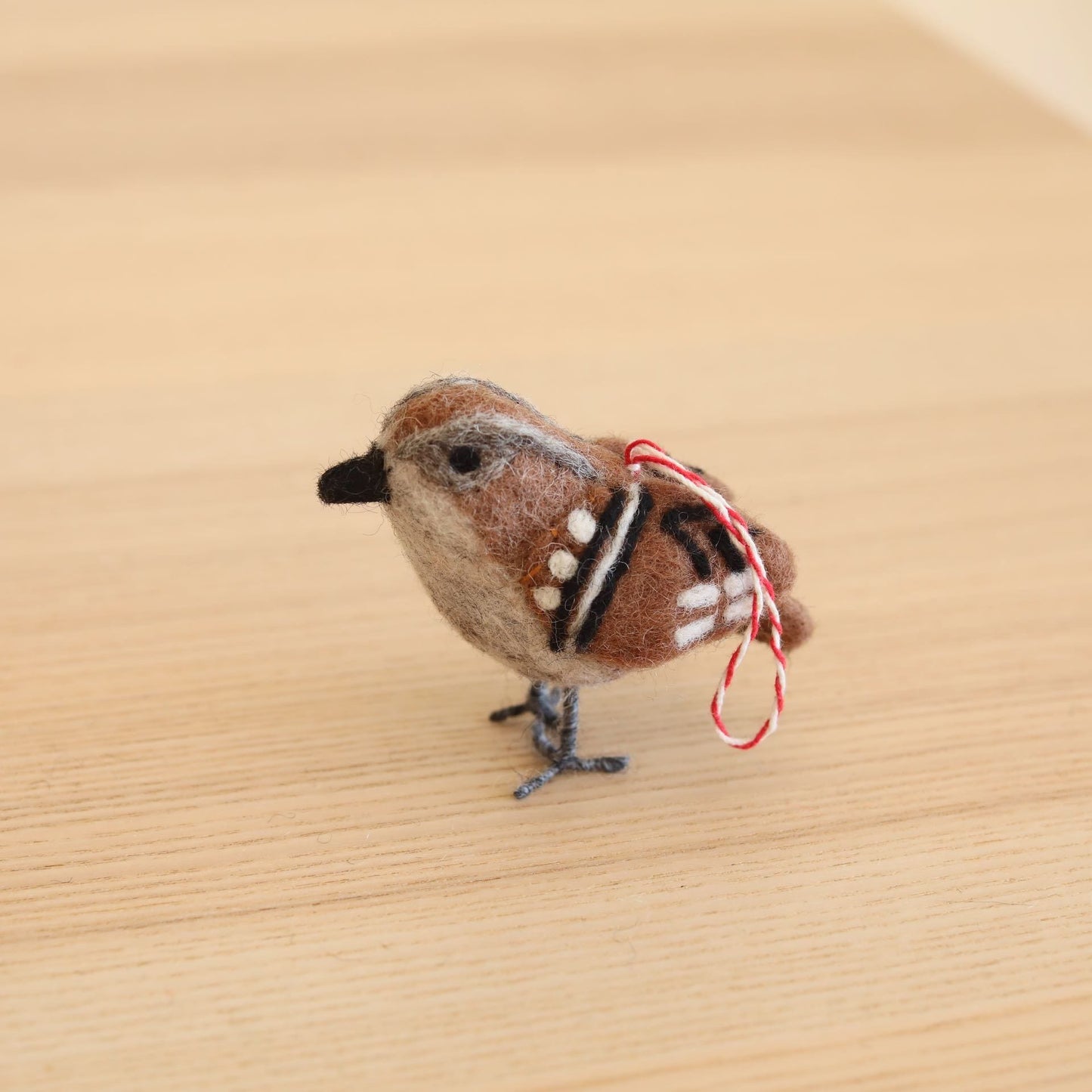 Felt Bird Ornaments Set of 6 - Set A