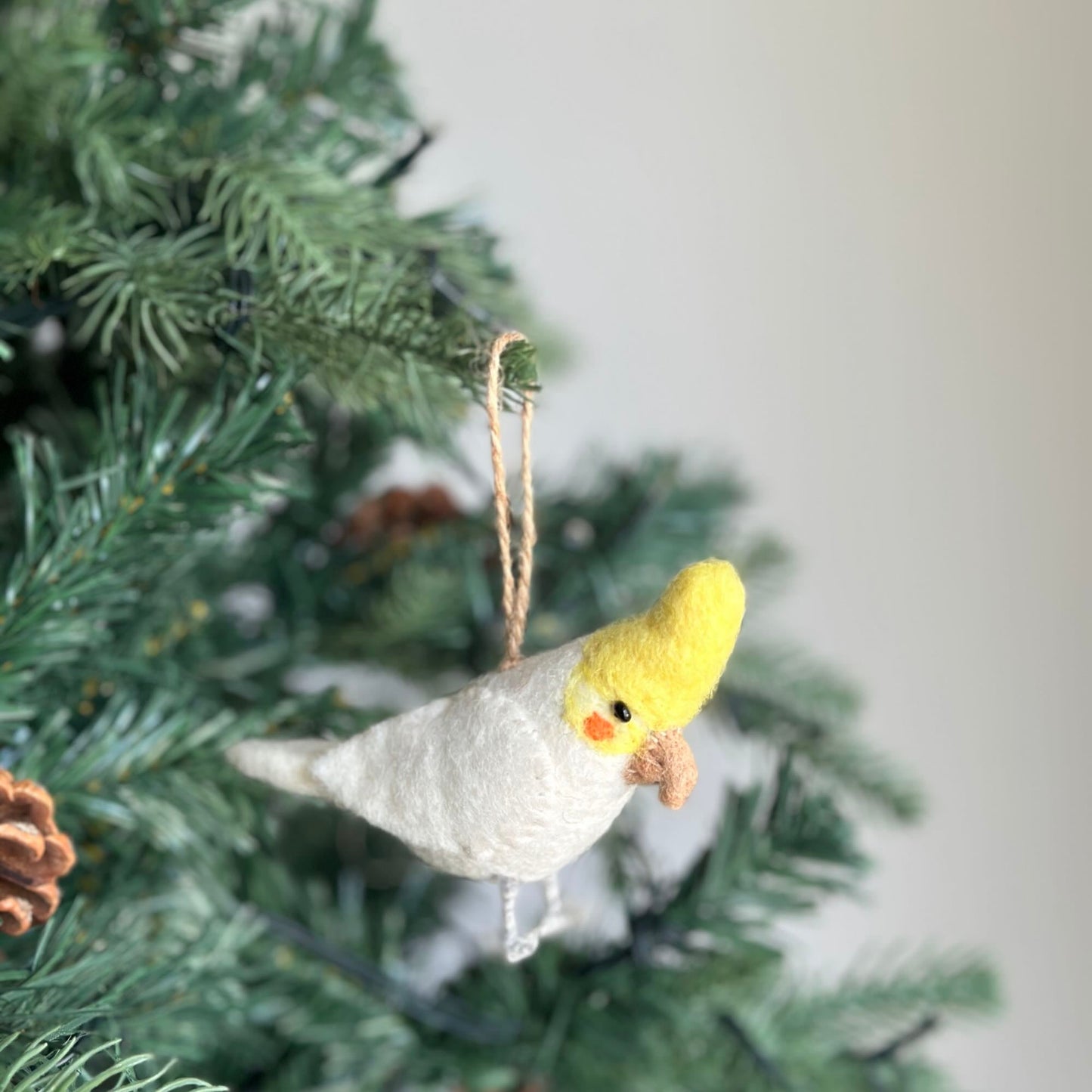Felt Bird Ornaments Set of 6 - Set A