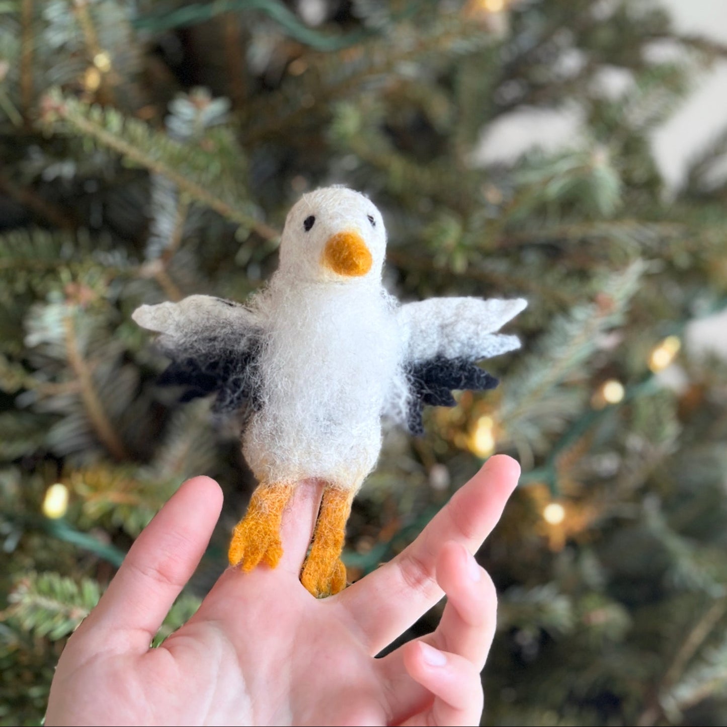 Felt Finger Puppets Set of 5 - Birds