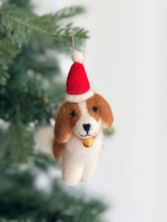 Felt Ornament - Cavalier King Charles Spaniel Dog