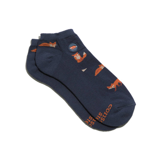Ankle Socks that Protect Foxes | Gifts for Nature Lovers