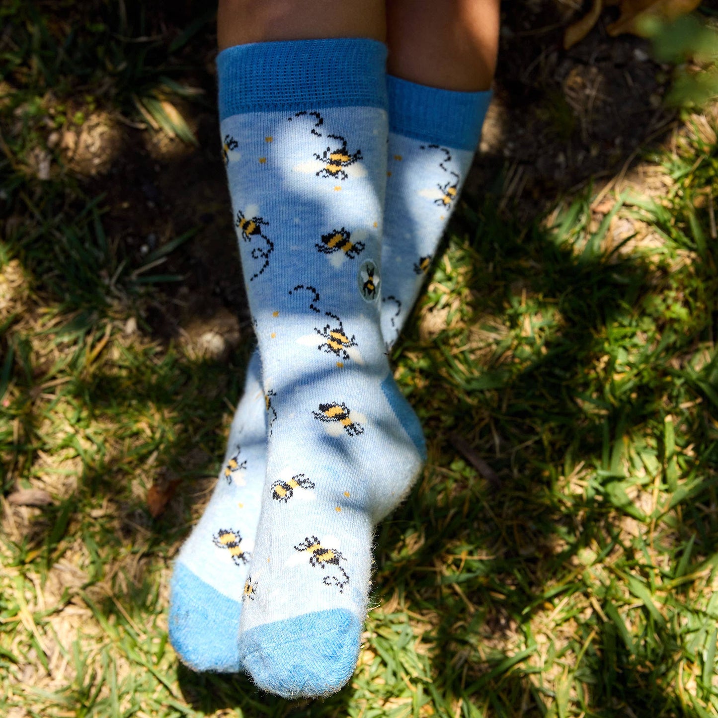 Kids Socks that Protect Bees | Organic Cotton Kids Socks