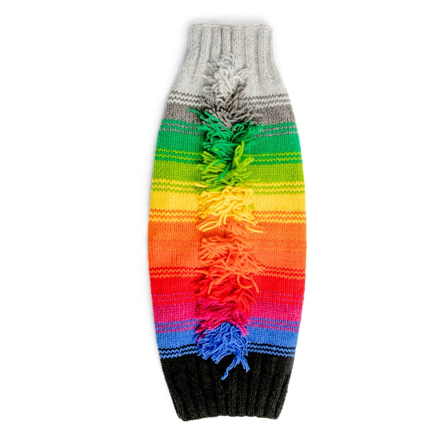 Rainbow Mohawk Dog Sweater