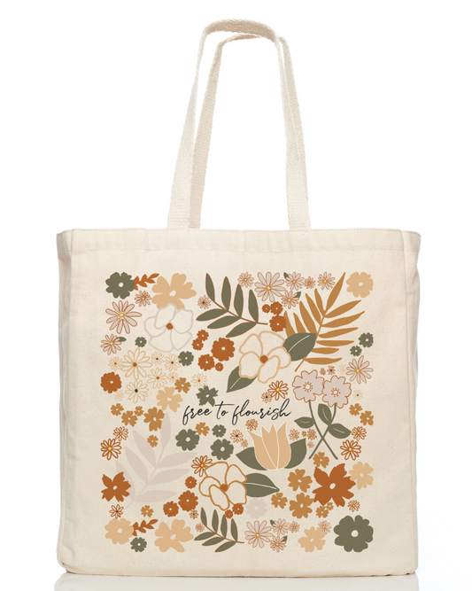 Free to Flourish | Tote
