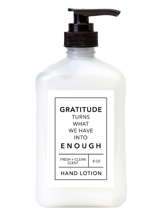 Gratitude 8 oz Hand Lotion