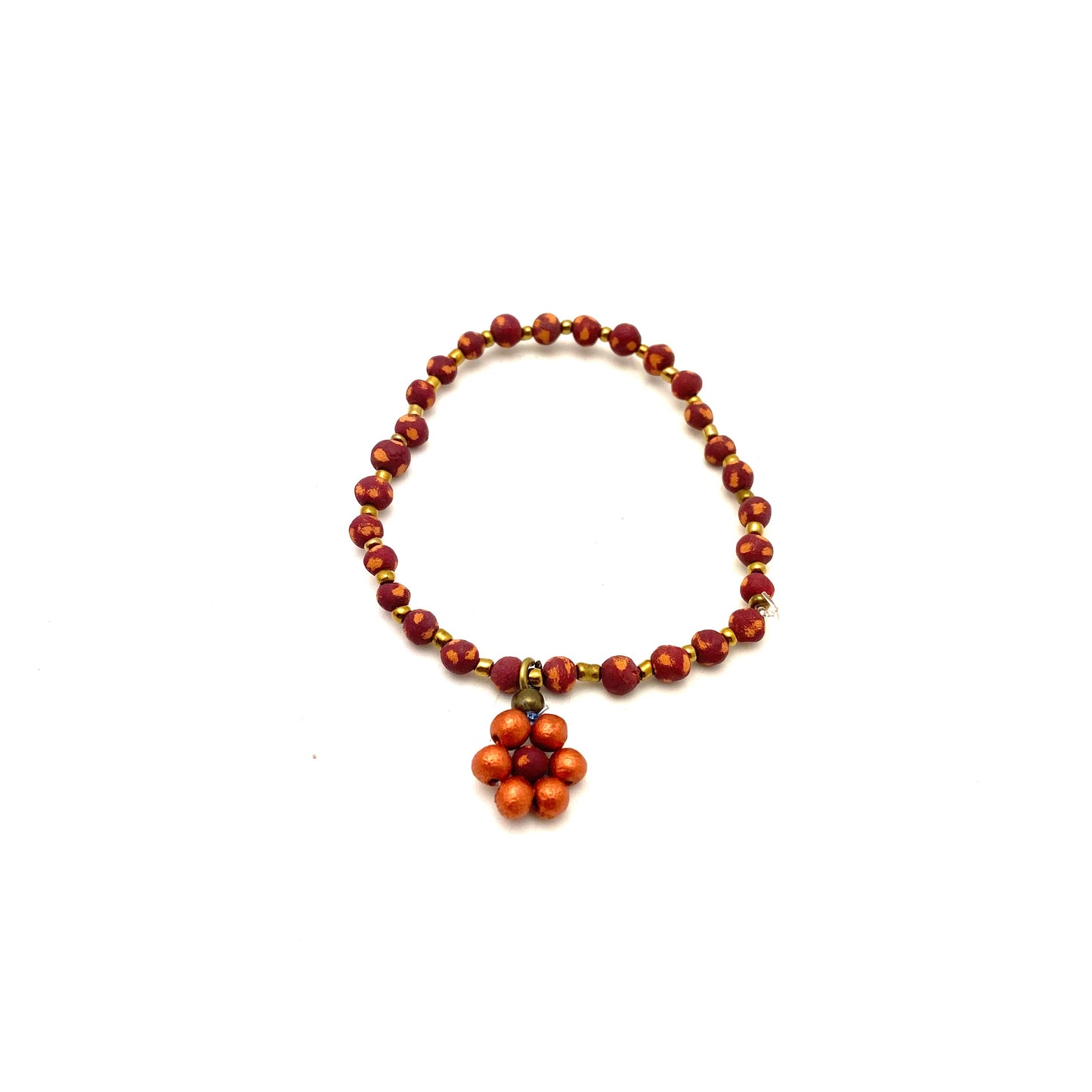 Ceramic Daisy Bracelet