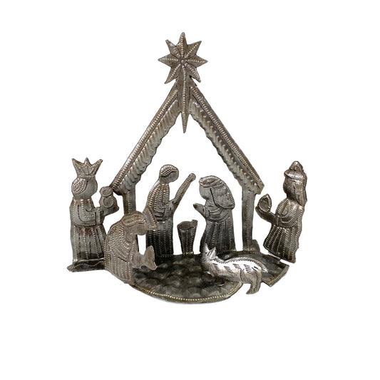 3-D Small Standing Nativity