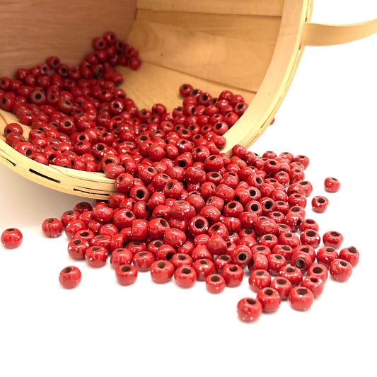Bulk Beads - Speckled Winter Apple