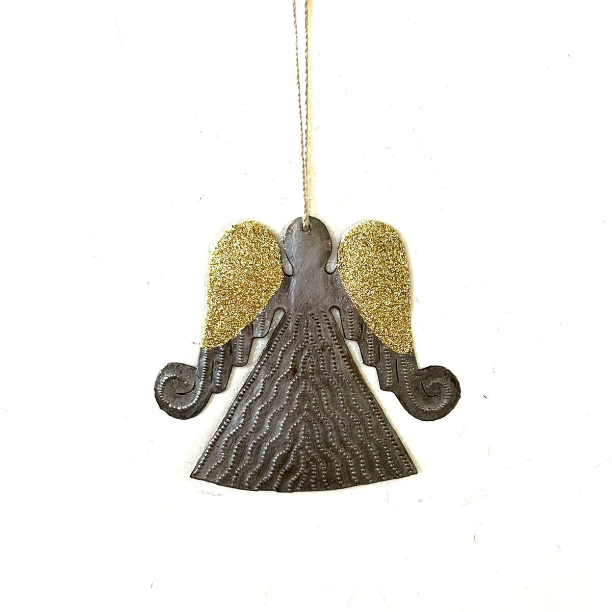 Glitter Angel Ornament