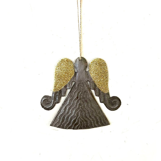 Glitter Angel Ornament