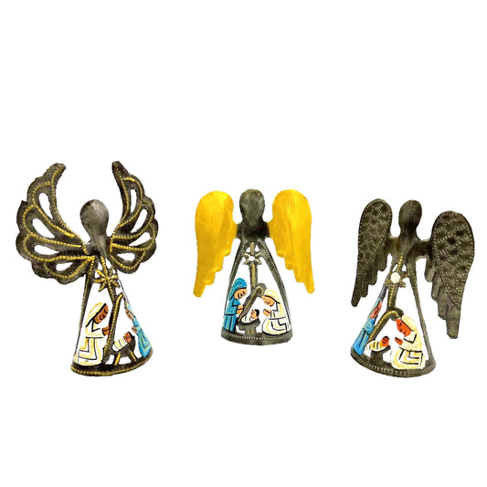 Mini Angel Nativity - Painted