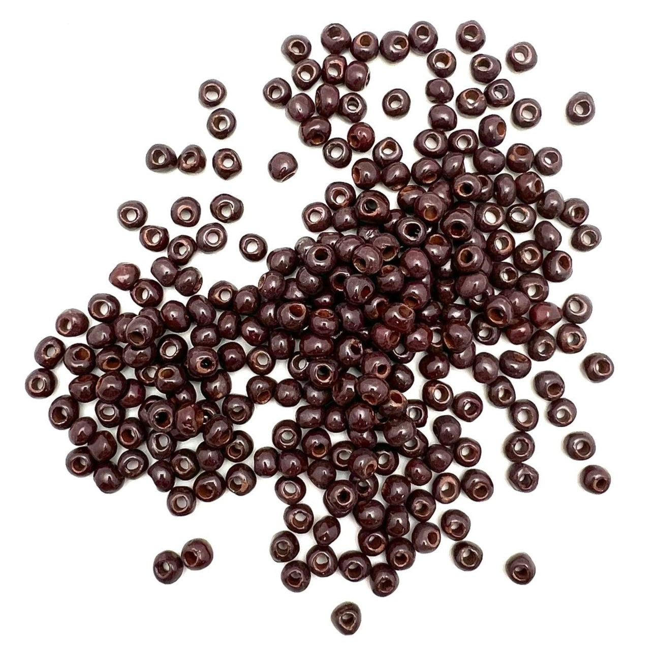 Bulk Beads - Glossy Mocha