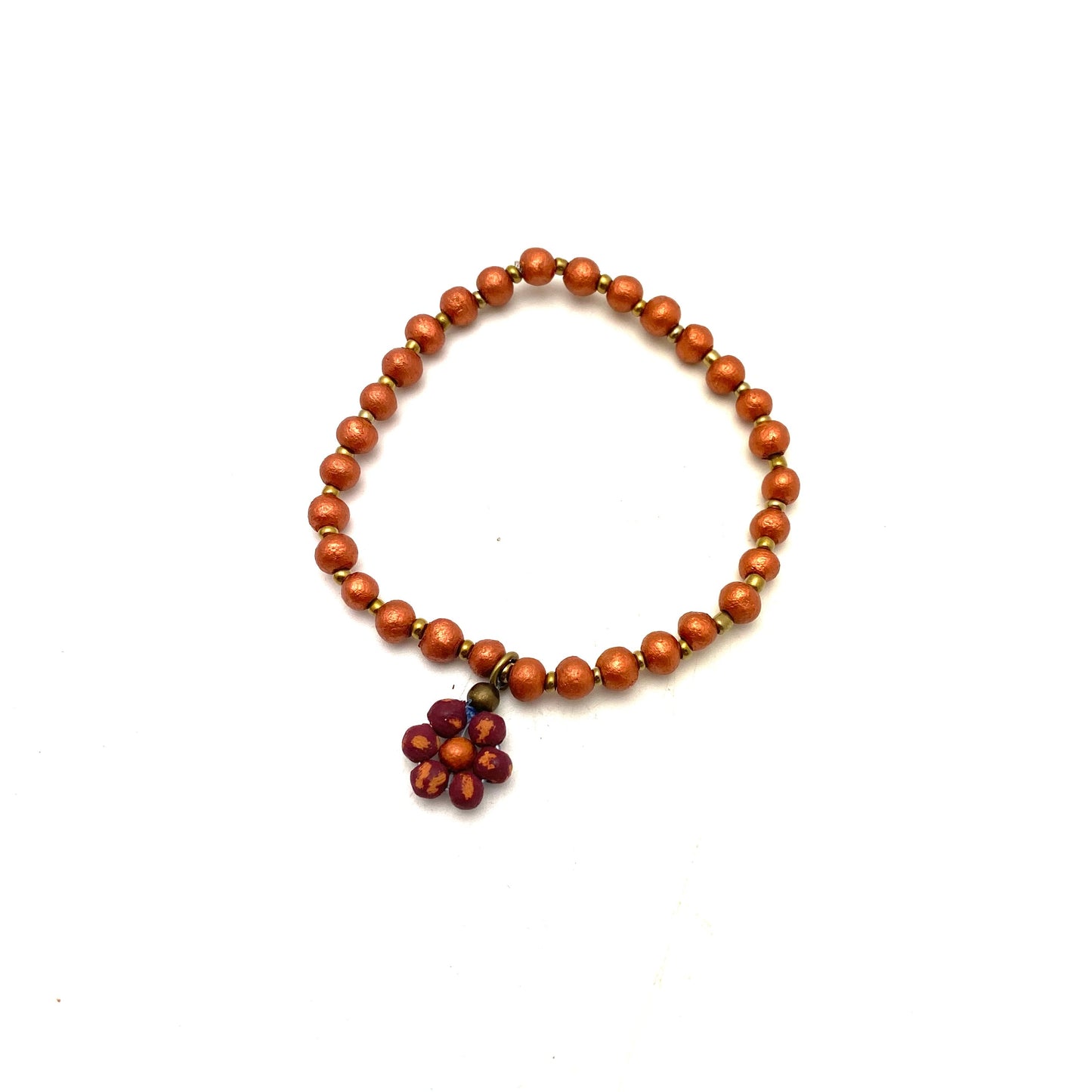 Ceramic Daisy Bracelet