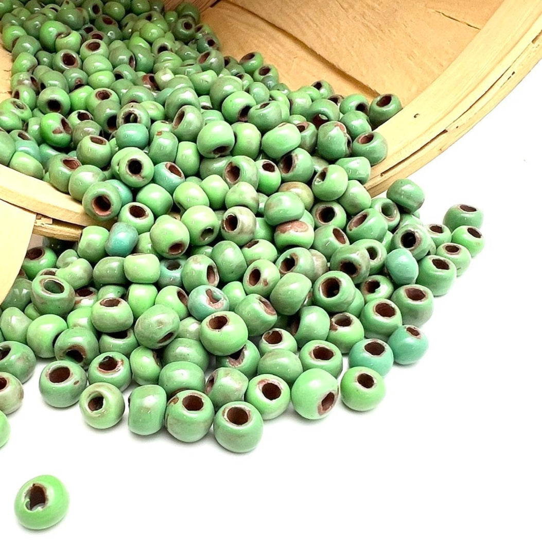 Bulk Beads - Parrot Green