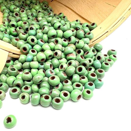 Bulk Beads - Parrot Green