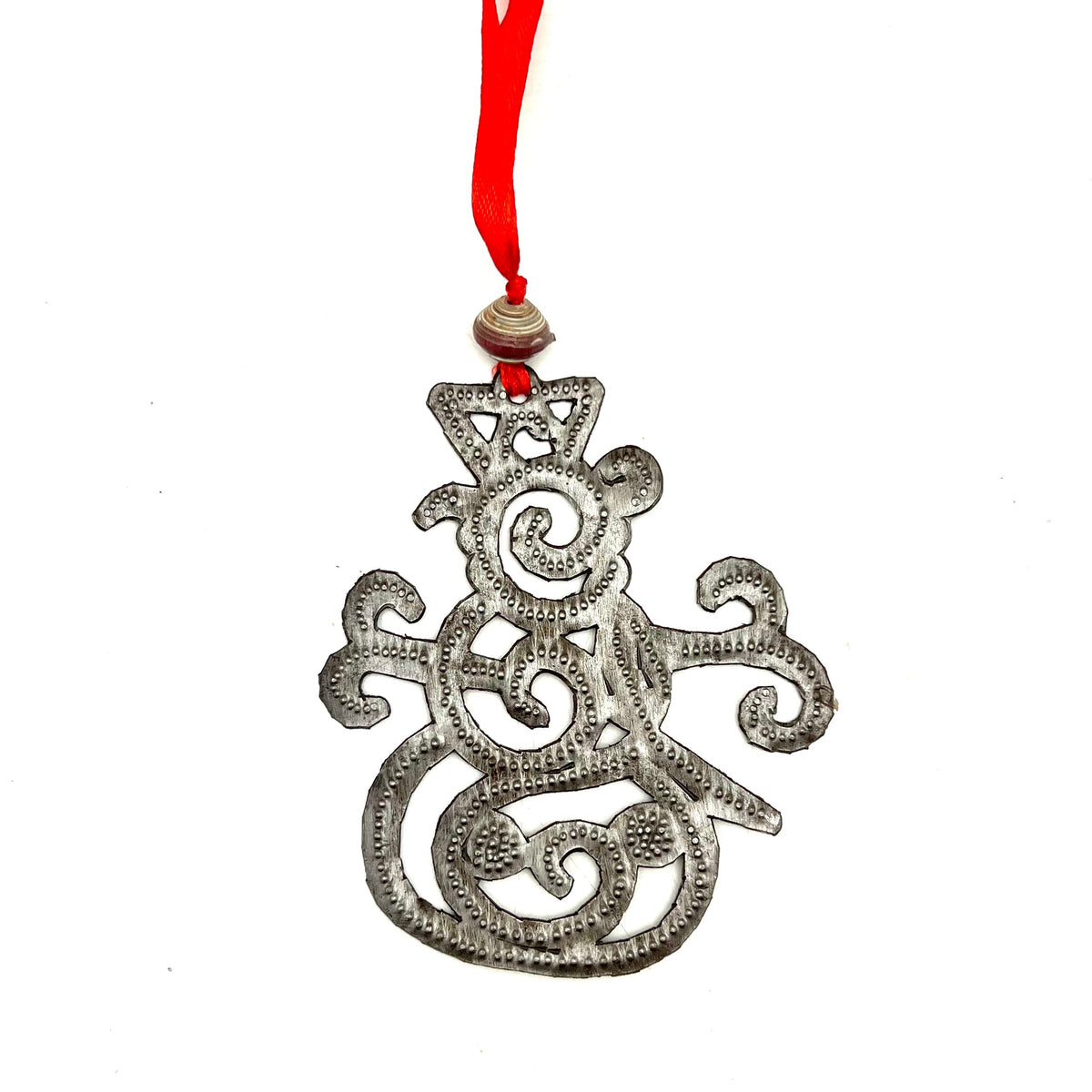 Metal Snowman Ornament