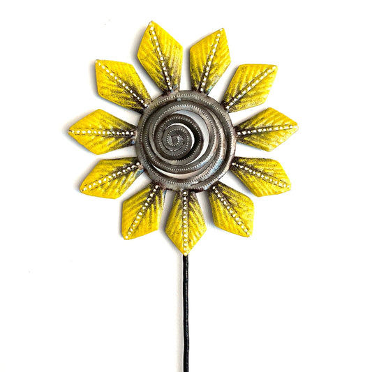 Sunflower Garden Stake