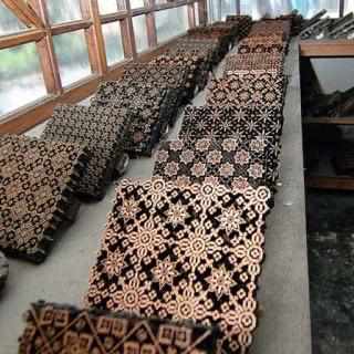Oasis Hmong Batik Indigo Clutch - Thailand