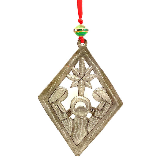 Diamond Nativity Ornament