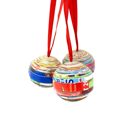 Giant Cereal Box Bead Ornament Set