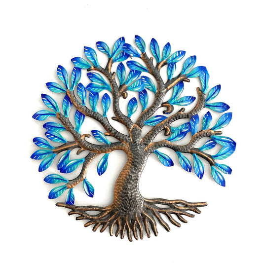 Medium Electric Blue Tree of Life