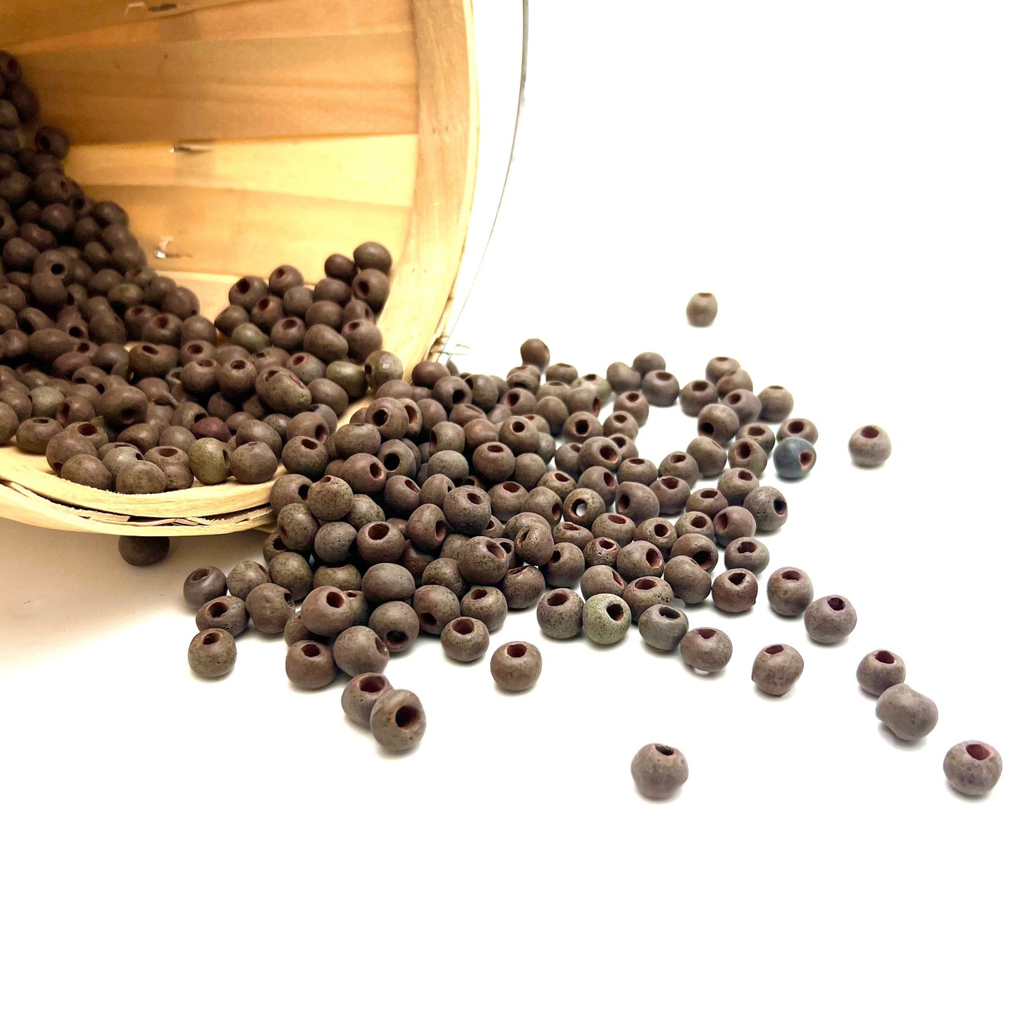 Bulk Beads - Brown Pebbles