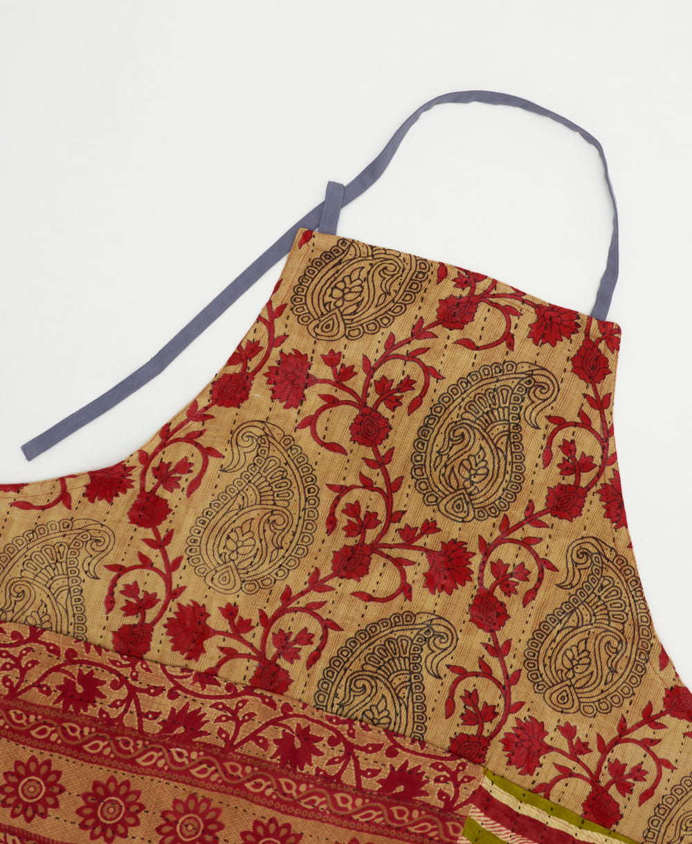 Kantha Bib Apron - No. 250121
