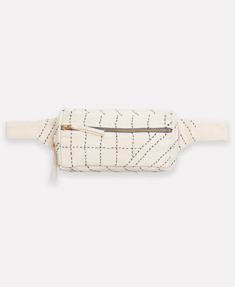 Embroidered Belt Bag