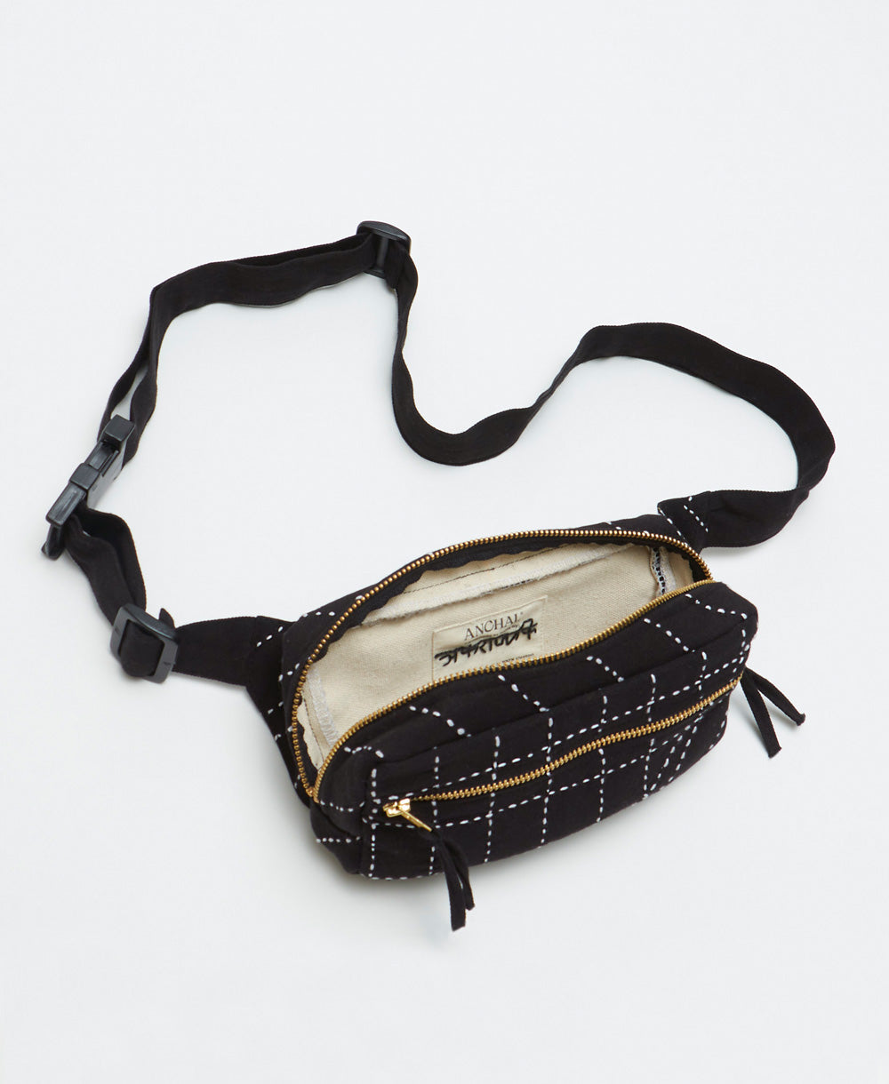 Embroidered Belt Bag