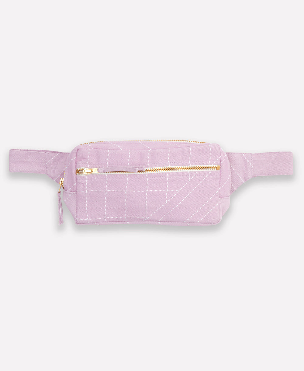 Embroidered Belt Bag