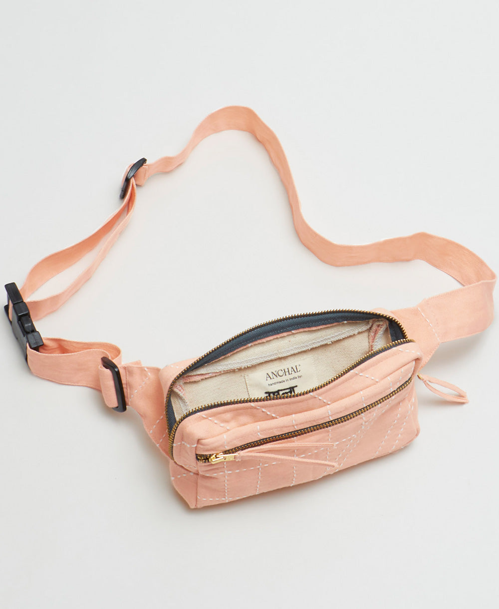 Embroidered Belt Bag