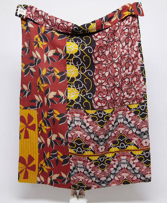 A Kantha Quilt Throw - No. 240604