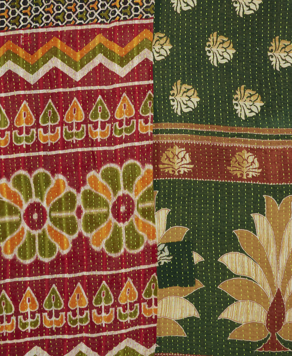 Kantha Quilt Throw - No. 250104