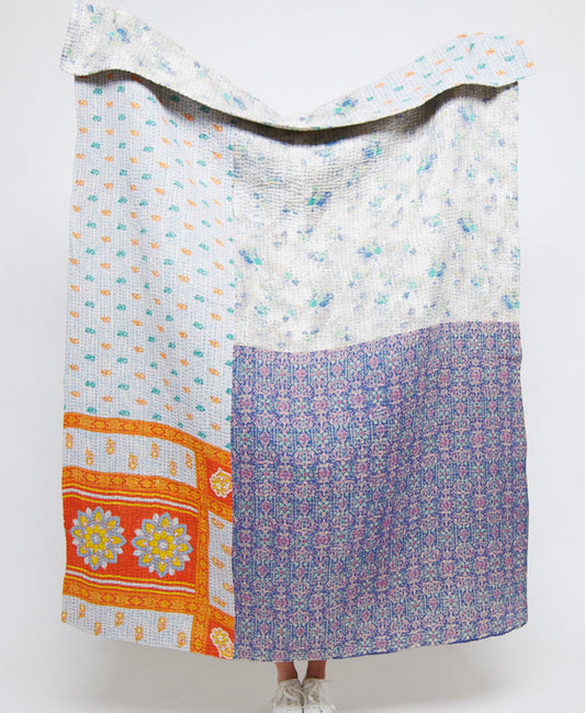 Kantha Quilt Throw - No. 250130