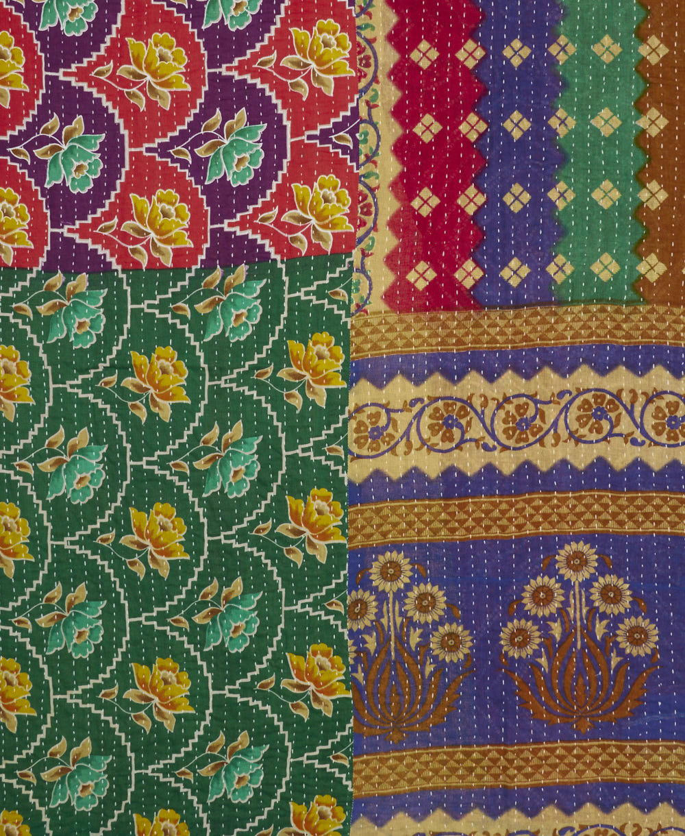 Kantha Quilt Throw - No. 250311