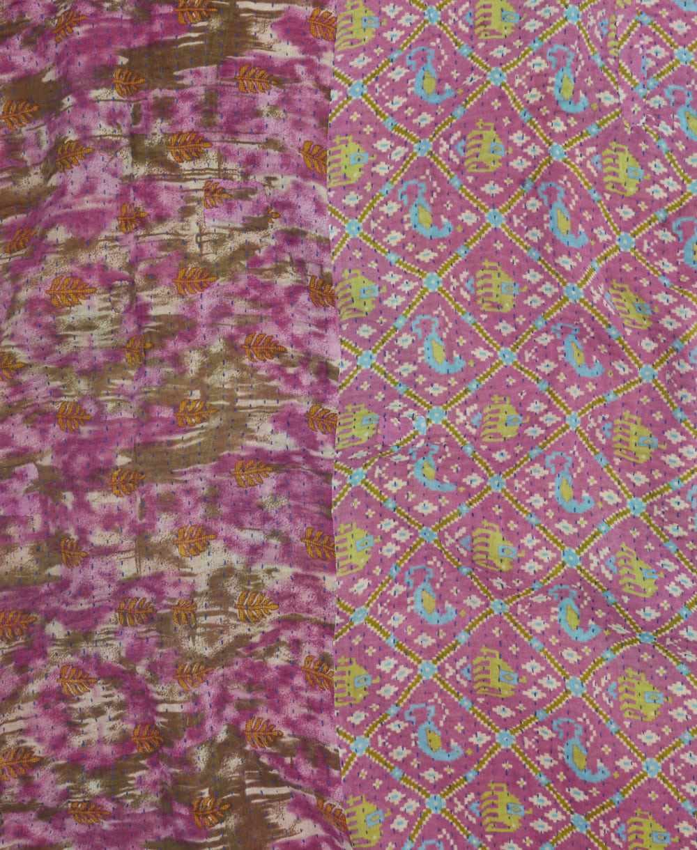Kantha Quilt Throw - No. 250404