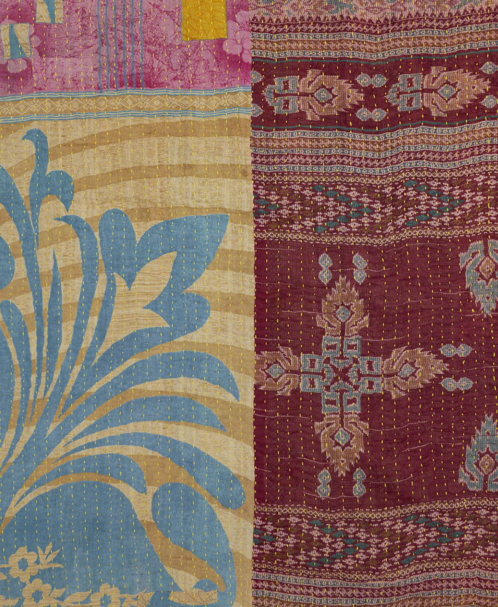 Kantha Quilt Throw - No. 250436