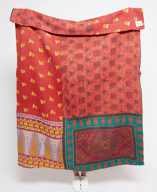 Kantha Quilt Throw - No. 250518